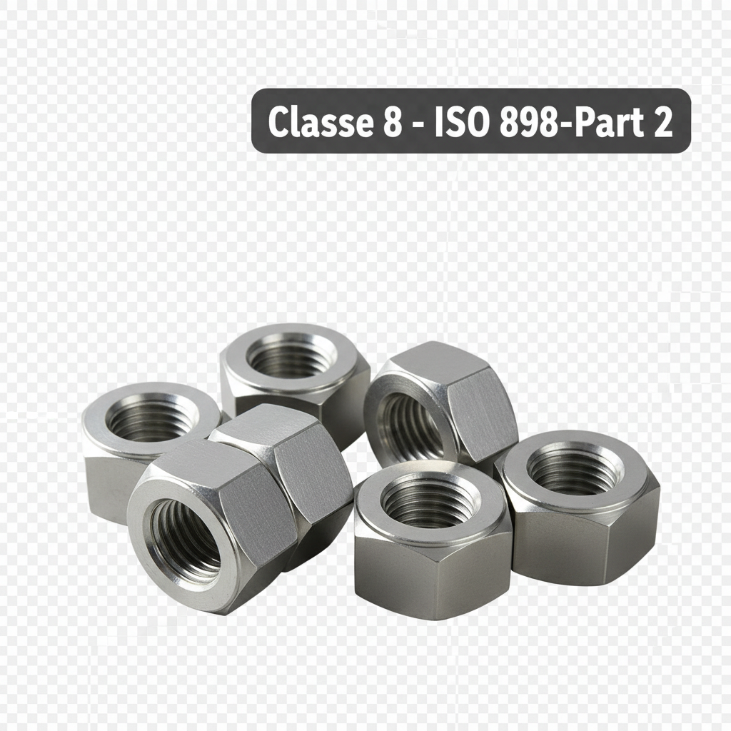 Écrous Classe 8 - ISO 898-Part 2